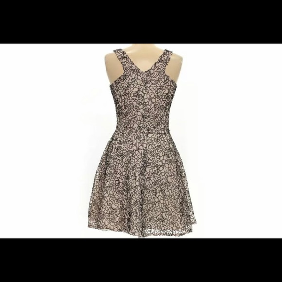 🎈NEW Aqua cream & black dress - Picture 3 of 16